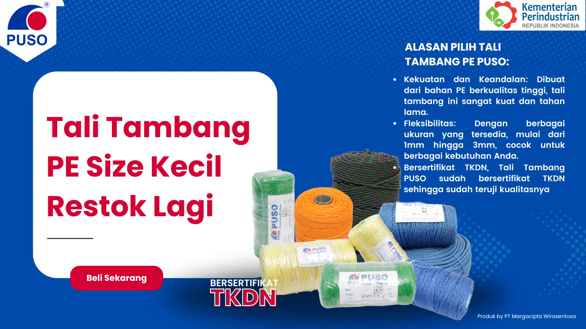 Tali Tambang Size Kecil restock lagiiii!!<